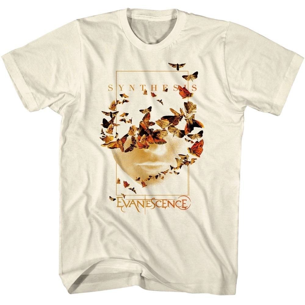 Evanescence Butterfly Synthesis T-Shirt, Rock Tees Sand